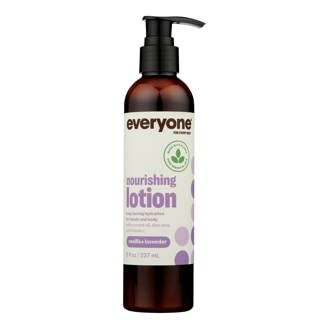 Everyone - Lotion Vanilla Lavender - 1 Each-8 Fz - Maras Green